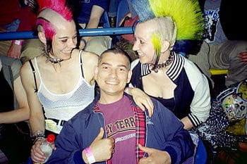 English: Punk Girls Morecambe 2003