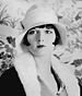 Actress Louise Brooks in 1927, wearing bobbed ...