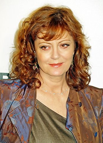 Susan Sarandon at the premiere of Speed Racer ...